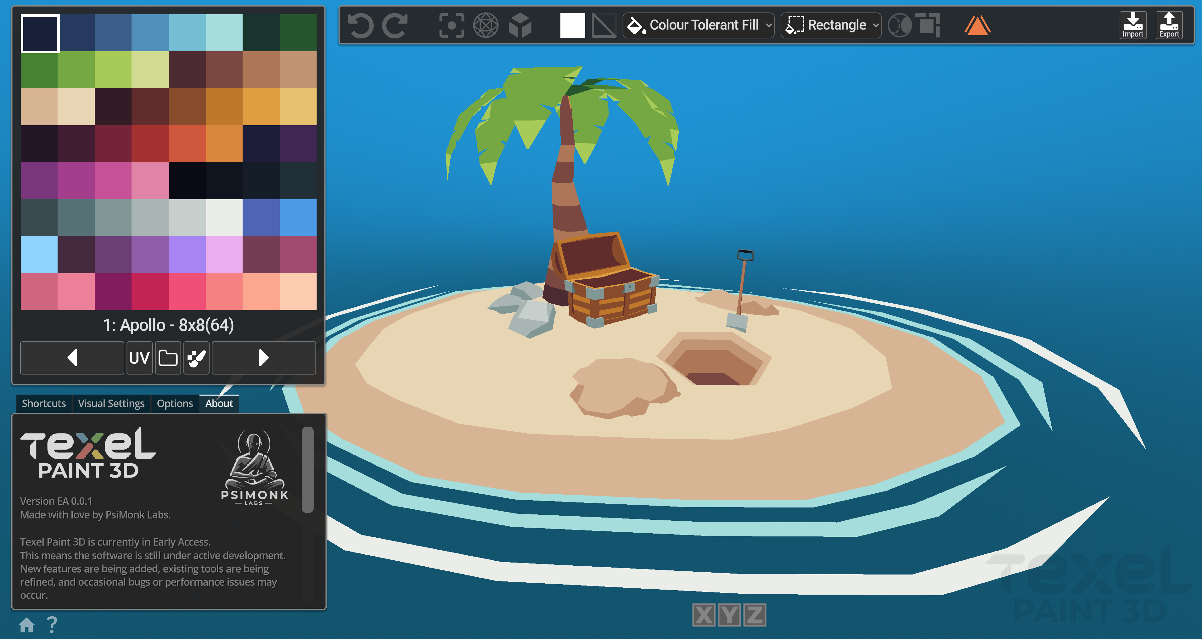 3D environment