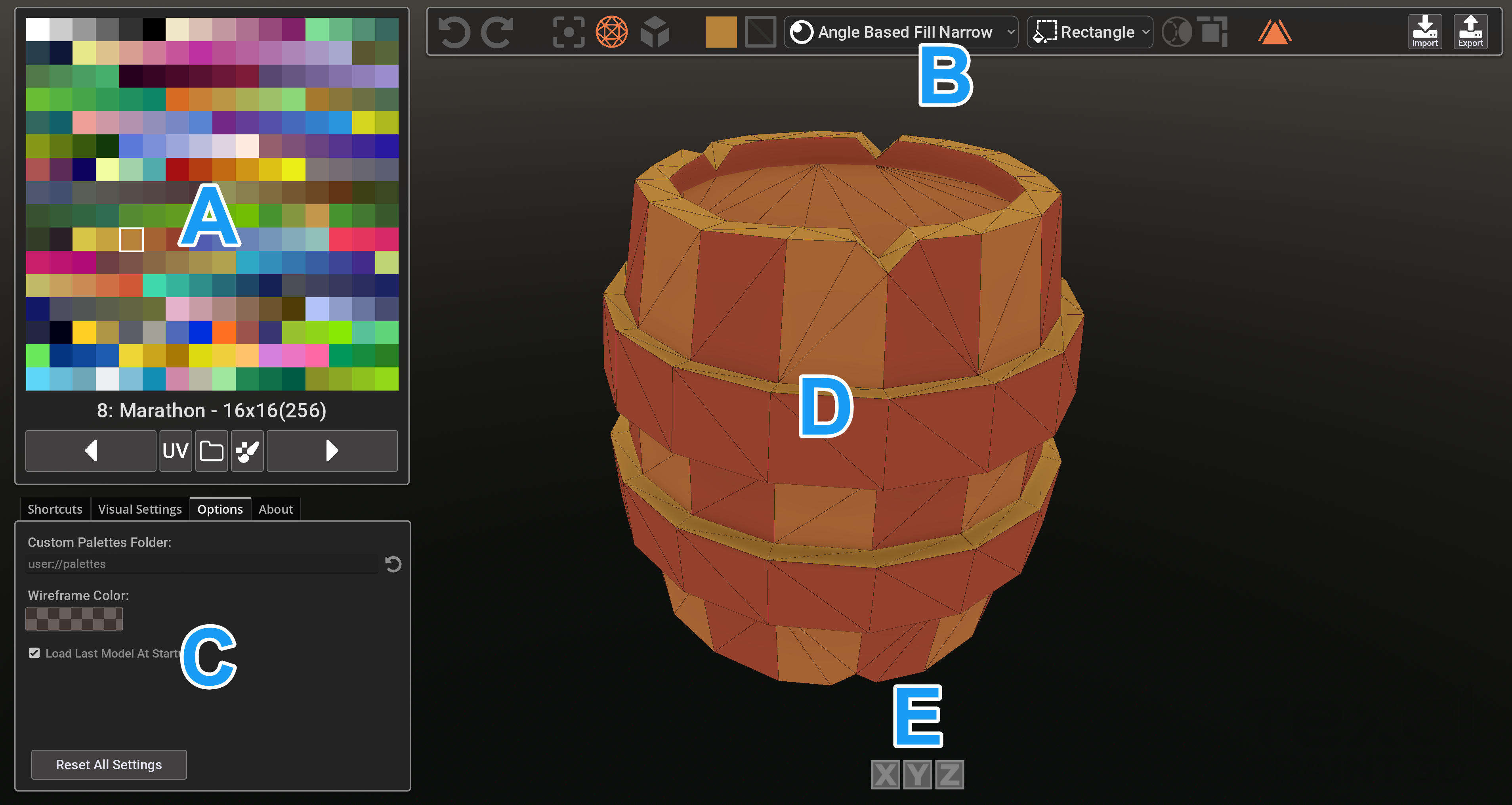 EasyPaint3D screenshot